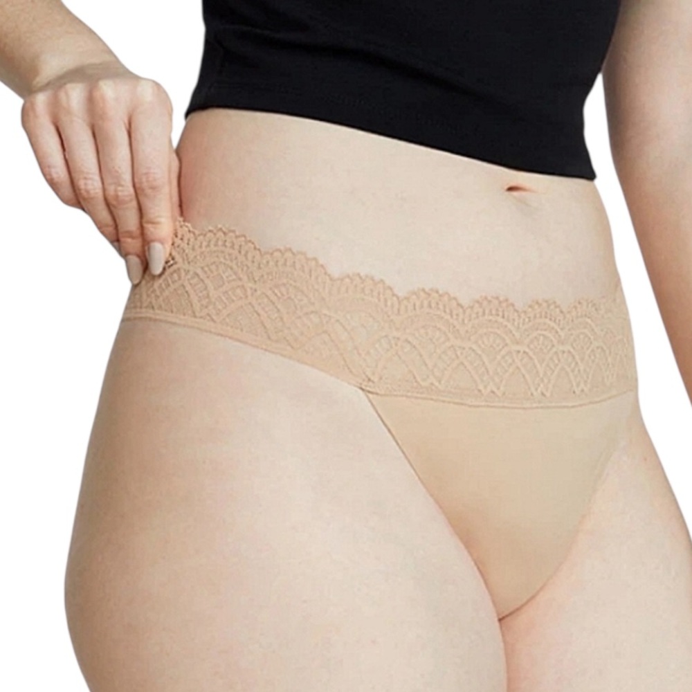 Speax by Thinx NWT 2XL Tan Lace Thong bladder control